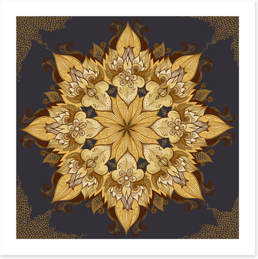 Golden lotus