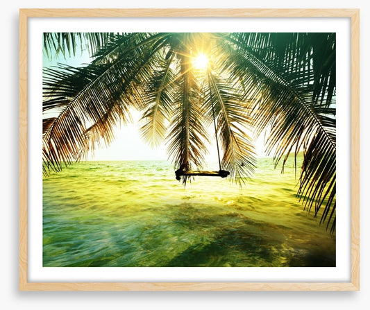Palm tree swing