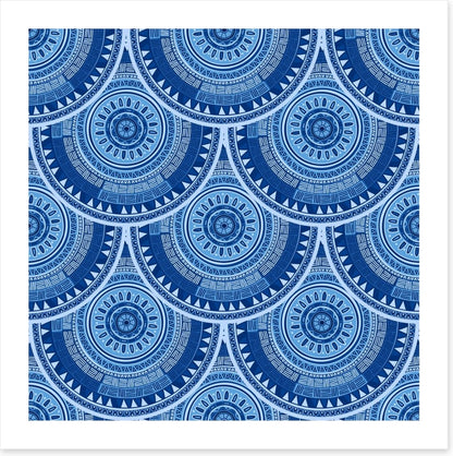 Blue deco