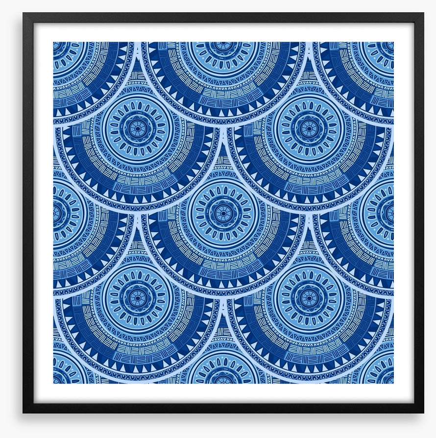 Blue deco