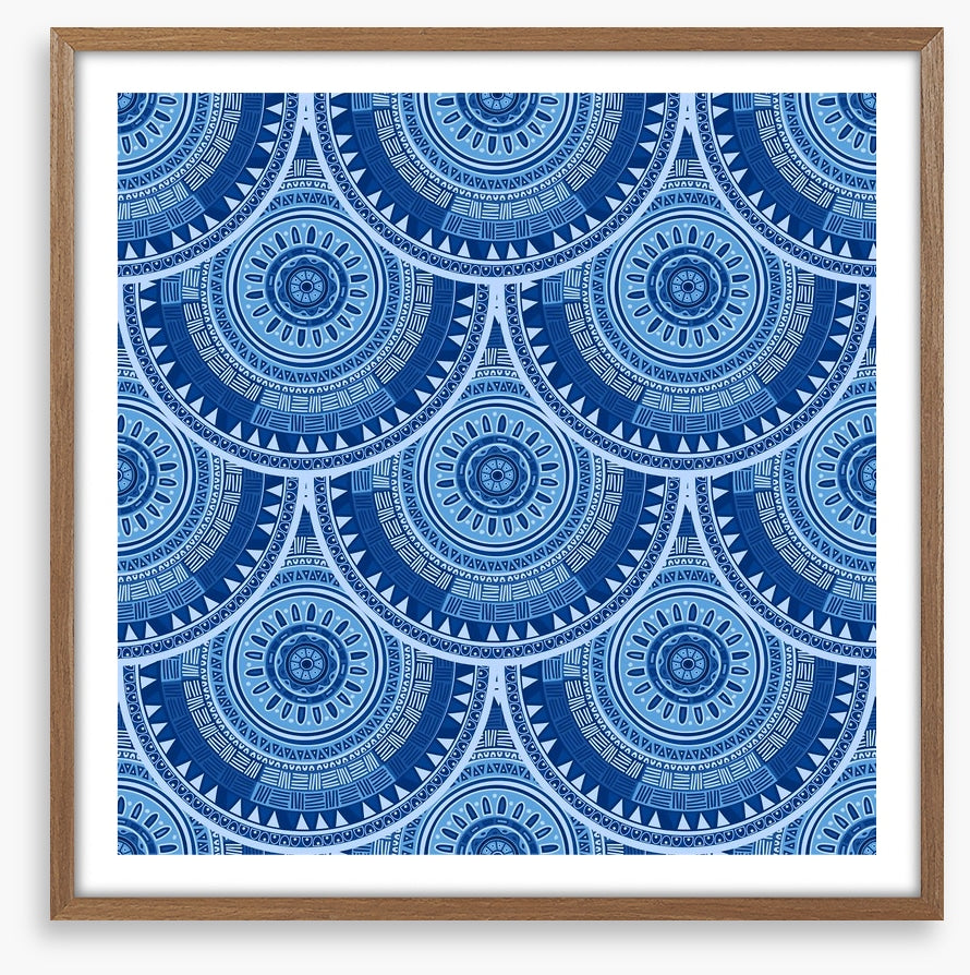 Blue deco