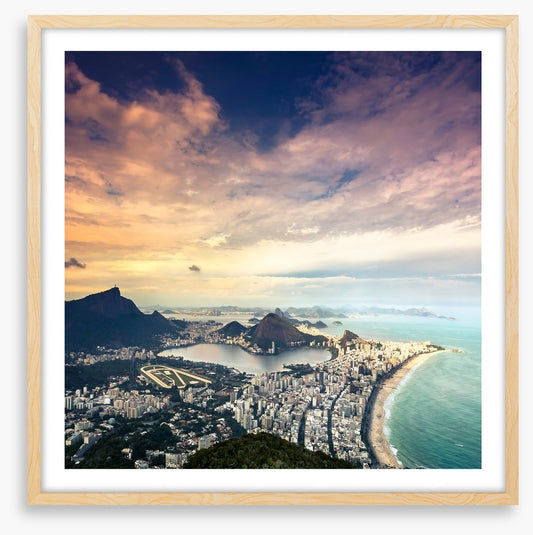 Rio de Janeiro aerial, Brazil