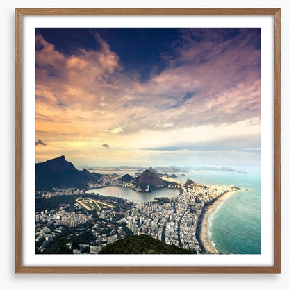 Rio de Janeiro aerial, Brazil