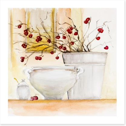 Red winter berries