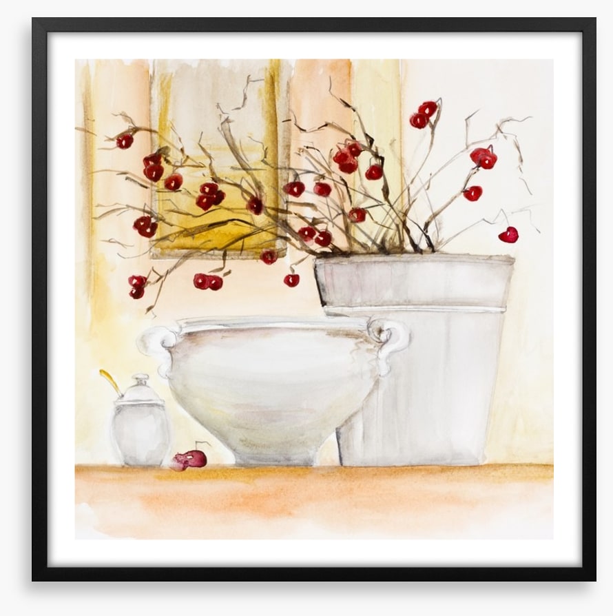 Red winter berries