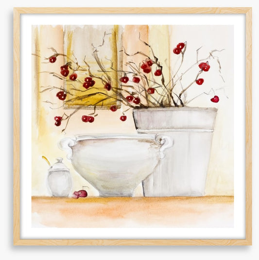 Red winter berries