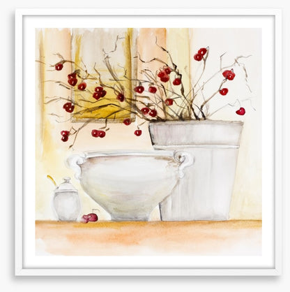 Red winter berries
