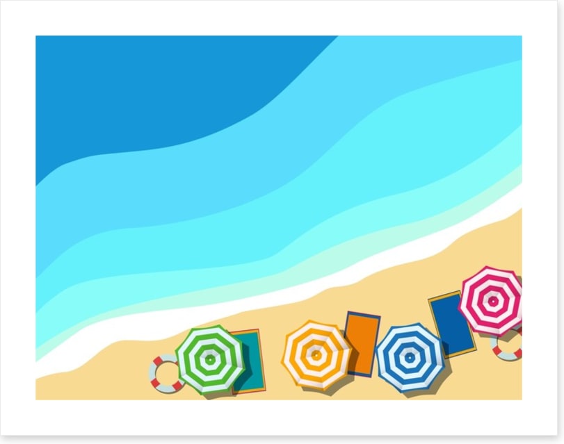 Summer at the beach