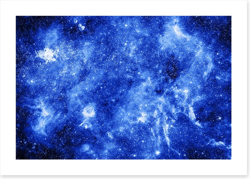Blue nebula