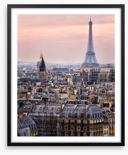 The rooftops of Paris