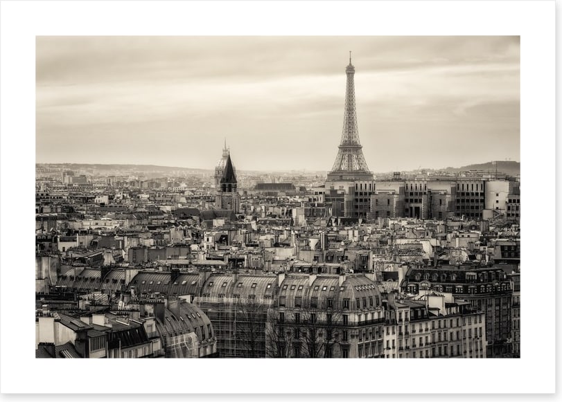 The rooftops of Paris