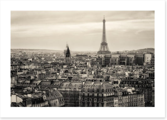 The rooftops of Paris