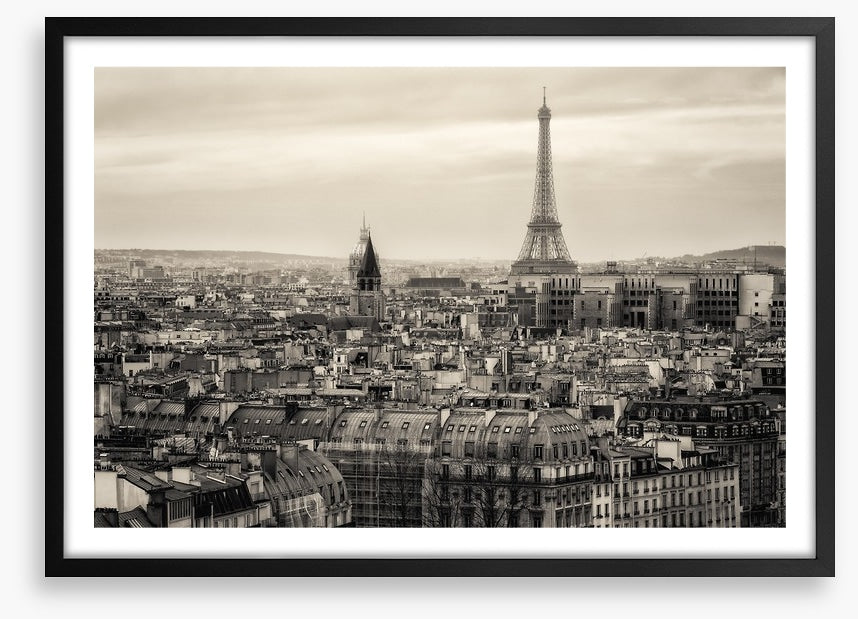 The rooftops of Paris