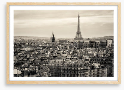 The rooftops of Paris