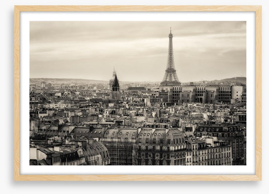 The rooftops of Paris