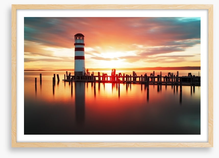 Lighthouse sunrise