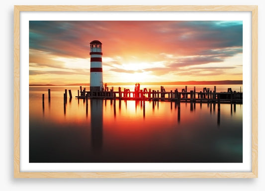 Lighthouse sunrise