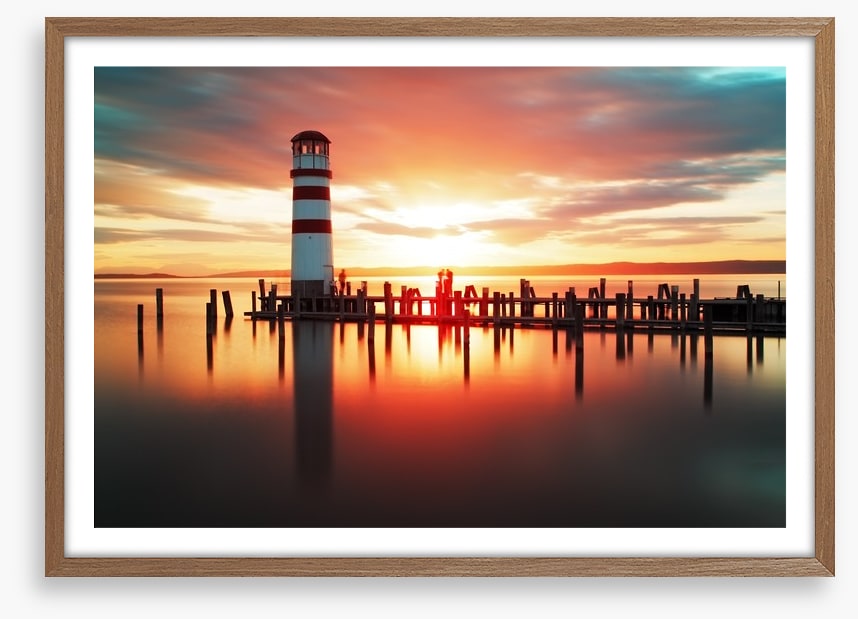 Lighthouse sunrise