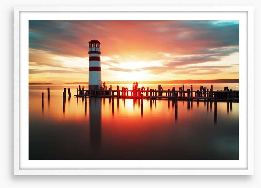 Lighthouse sunrise