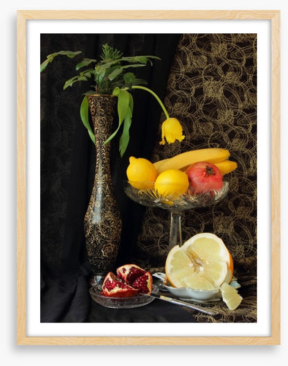 Fruits and flower