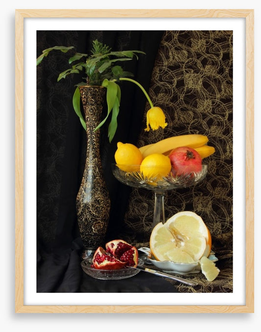 Fruits and flower