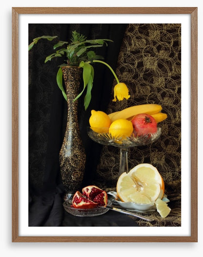 Fruits and flower