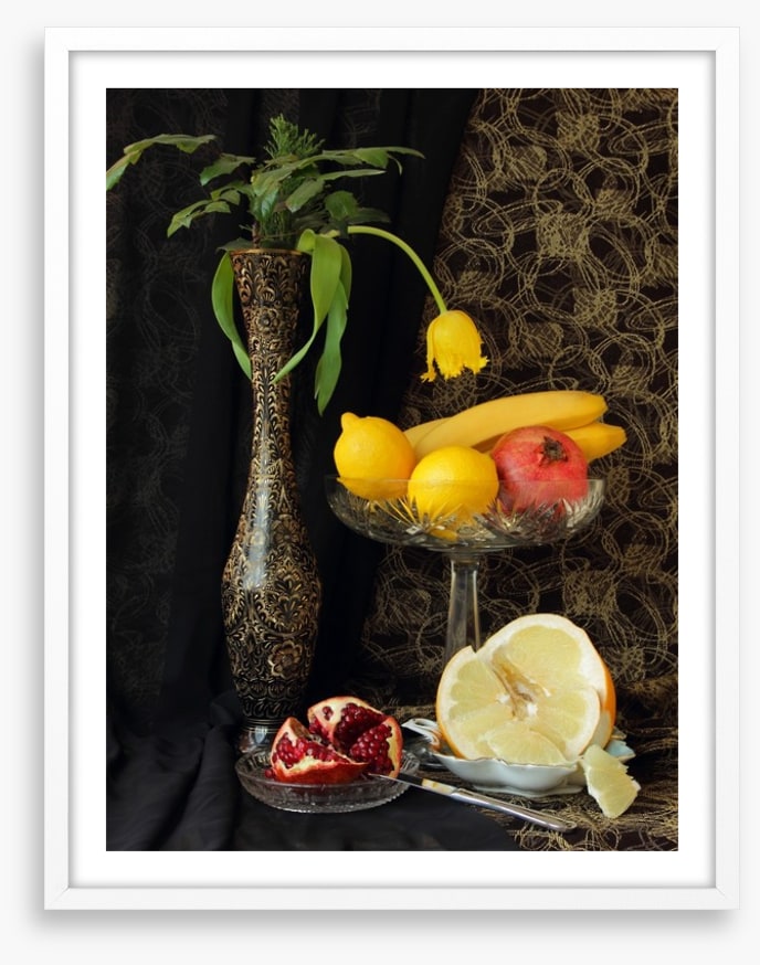 Fruits and flower