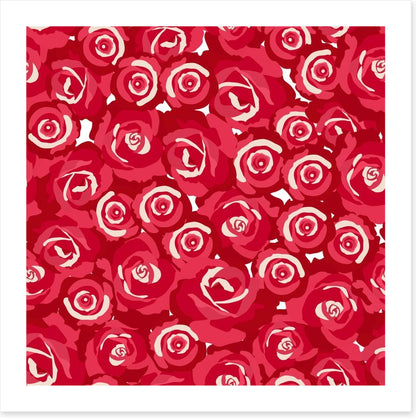 Red rosebuds