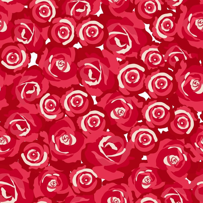 Red rosebuds