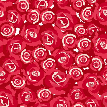 Red rosebuds