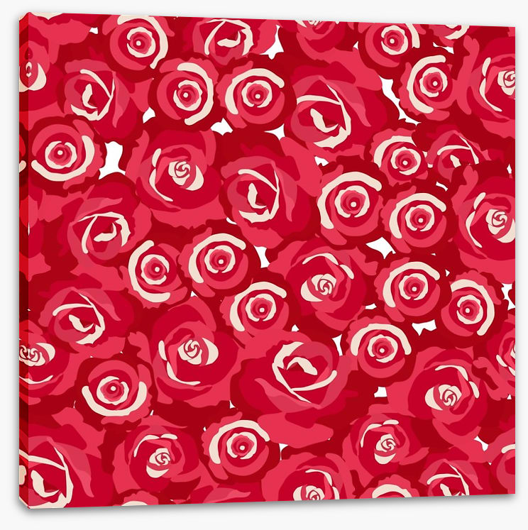 Red rosebuds