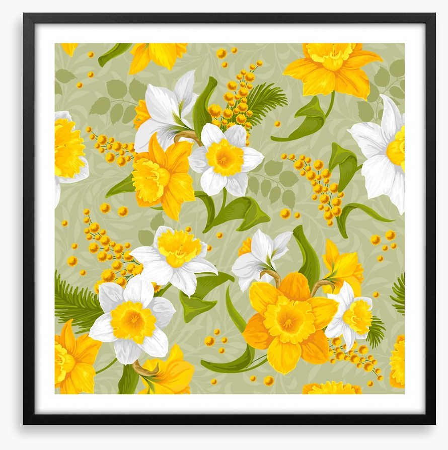 Vintage daffodils