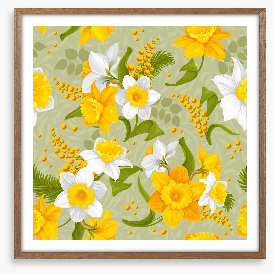 Vintage daffodils