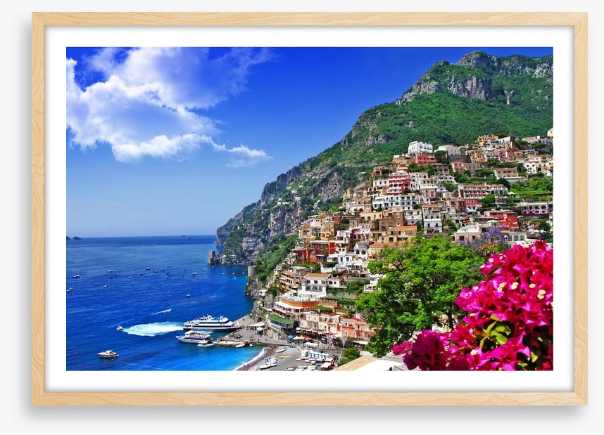 Positano on the Amalfi Coast