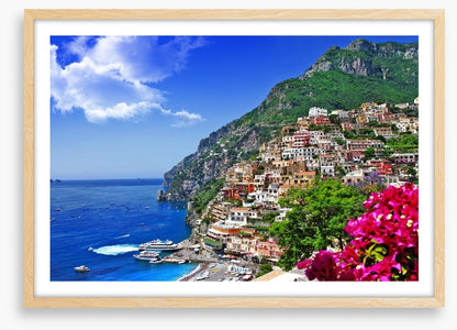 Positano on the Amalfi Coast