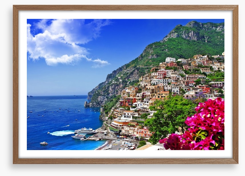 Positano on the Amalfi Coast