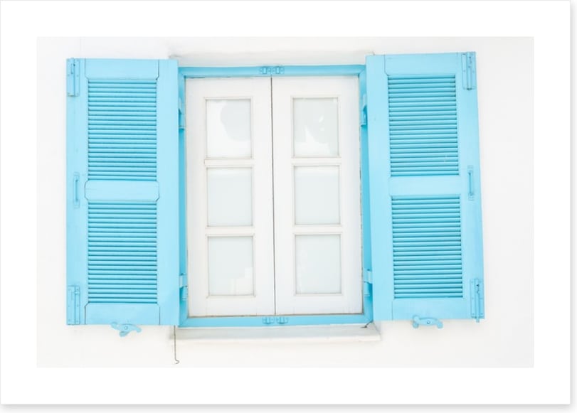 Santorini window