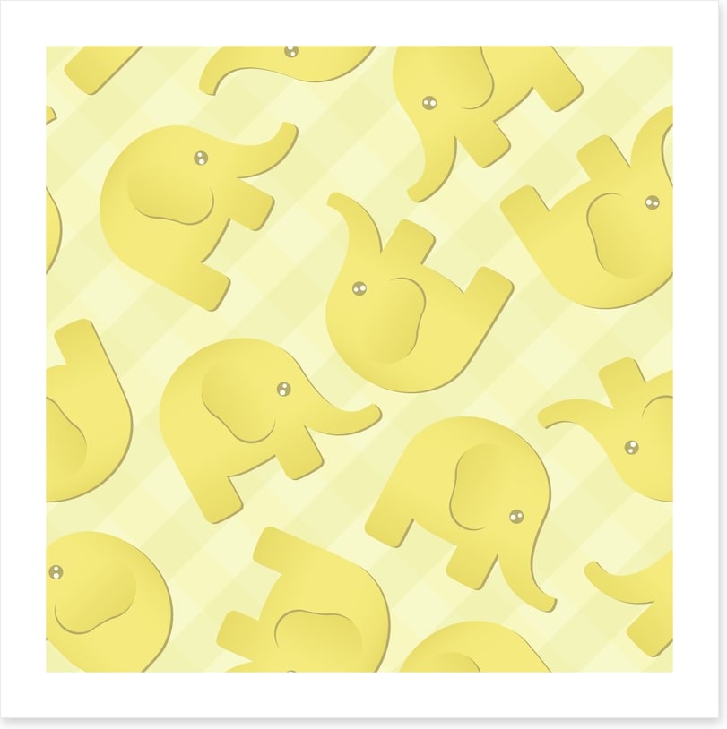 Yellow elephants