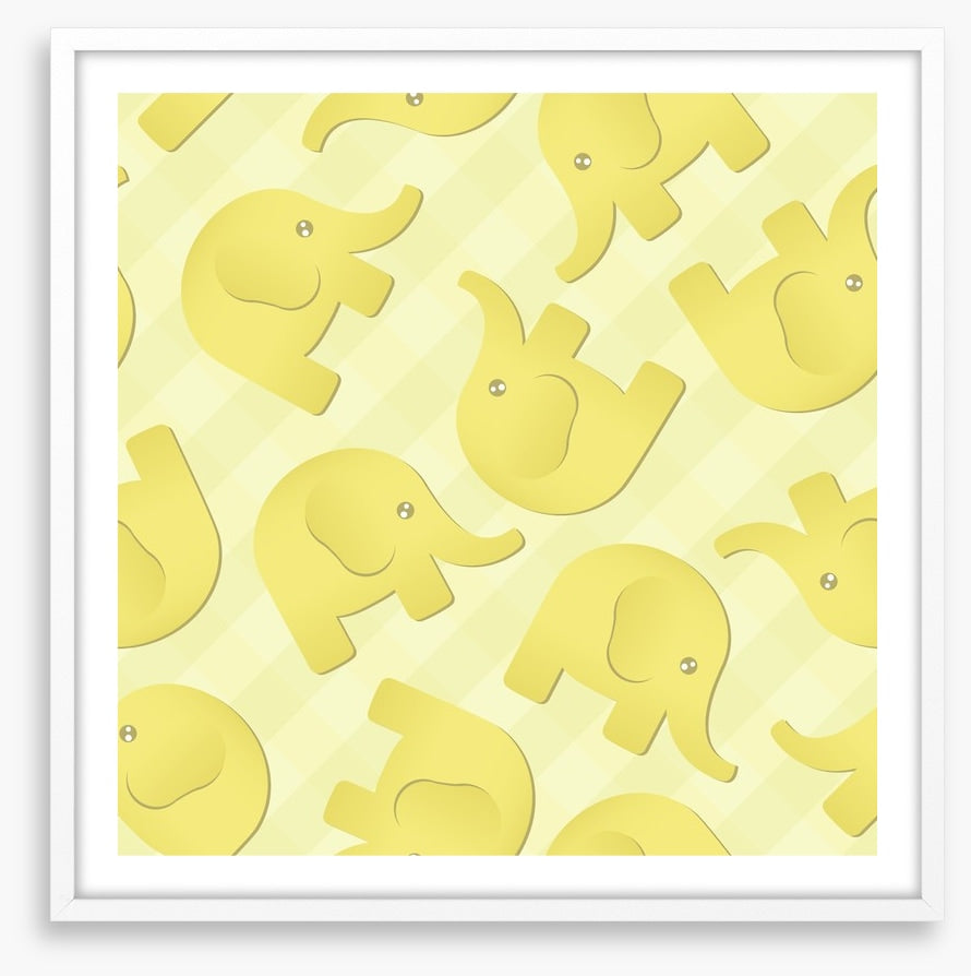 Yellow elephants