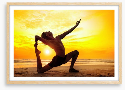 Sunset yoga