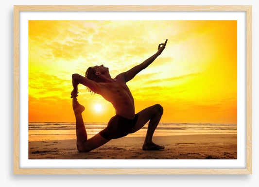 Sunset yoga