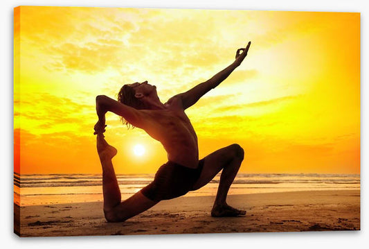 Sunset yoga