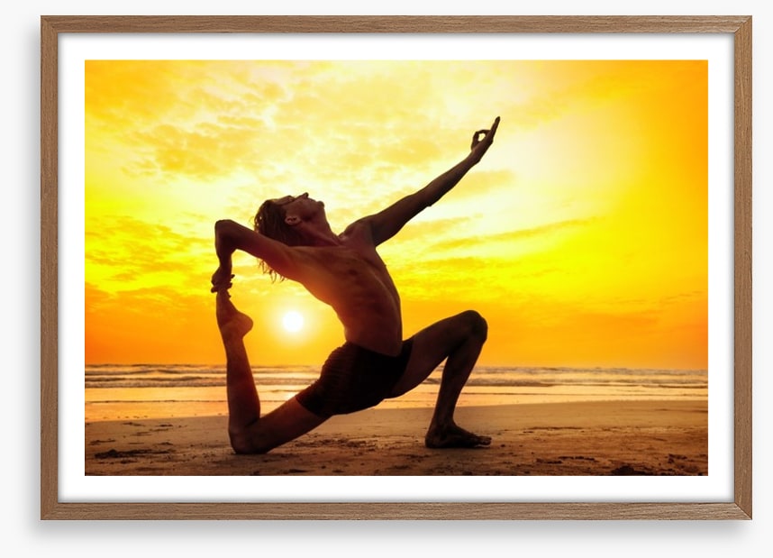 Sunset yoga