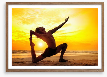 Sunset yoga