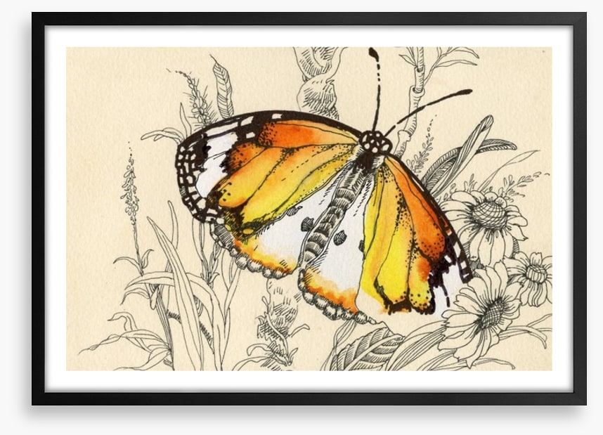 Vintage butterfly