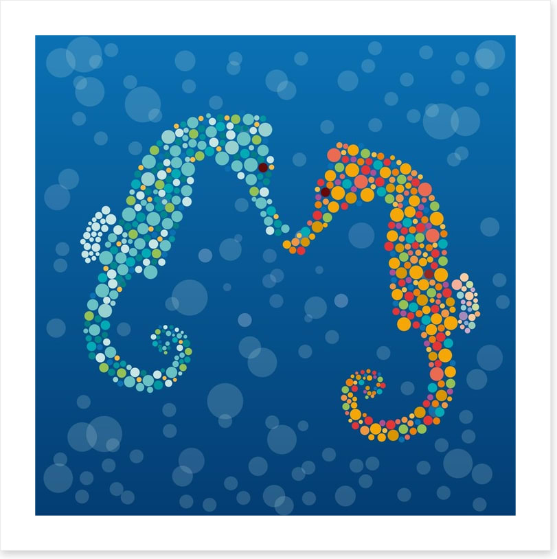 Seahorse salute