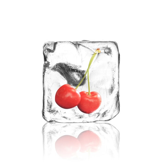 Cherry in ice