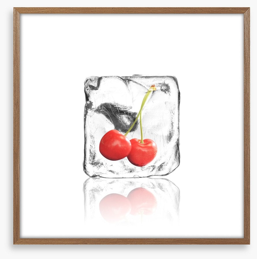 Cherry in ice