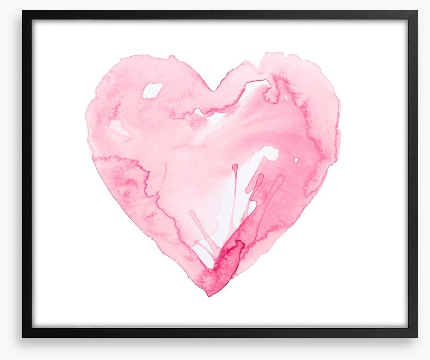 Watercolour heart
