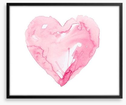 Watercolour heart